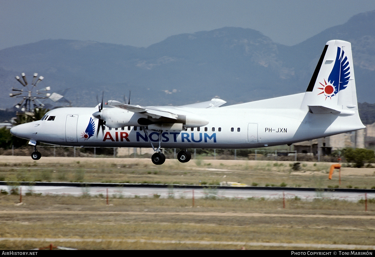 Aircraft Photo of PH-JXN | Fokker 50 | Air Nostrum | AirHistory.net #784786