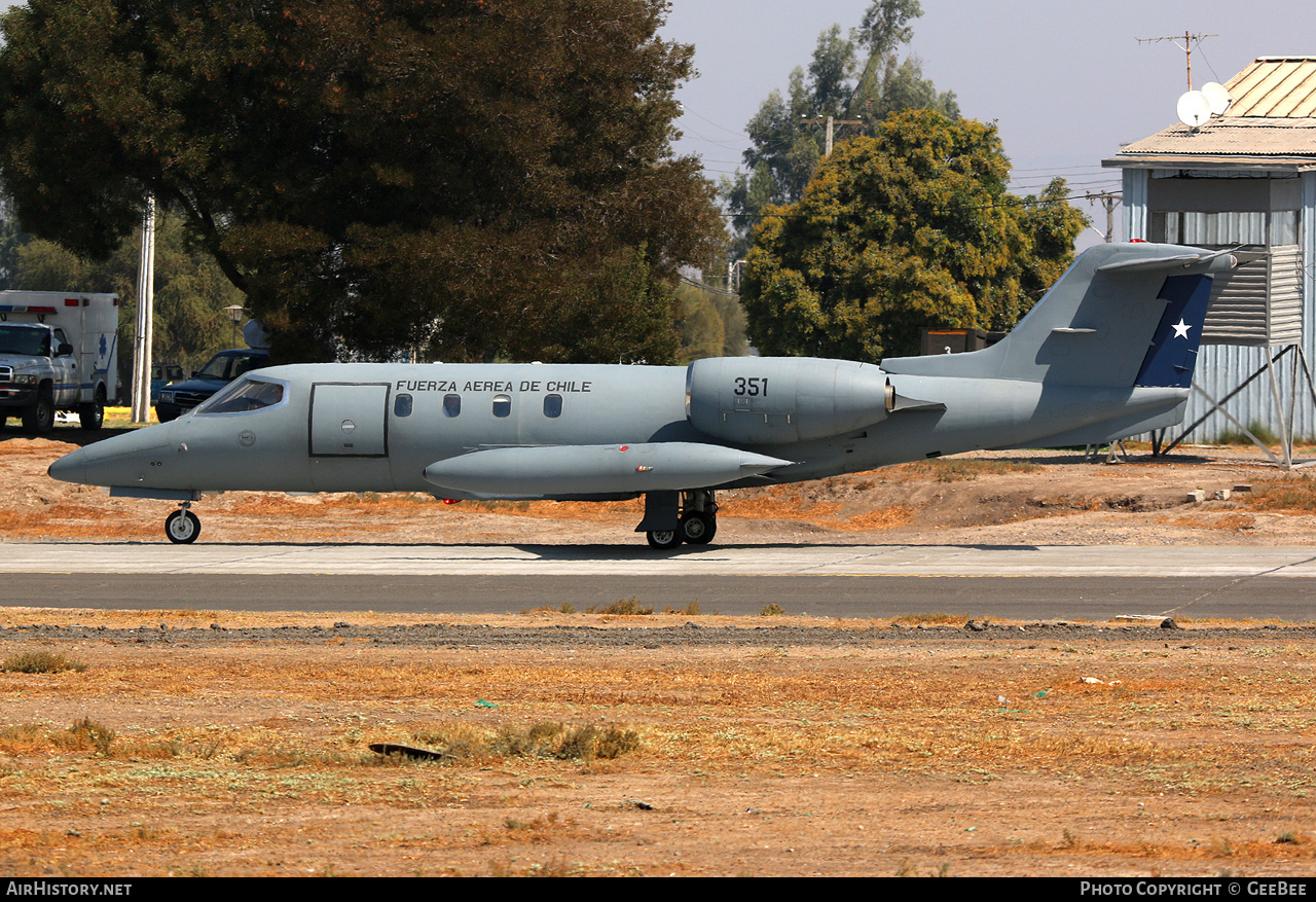 Aircraft Photo of 351 | Gates Learjet 35 | Chile - Air Force | AirHistory.net #784795