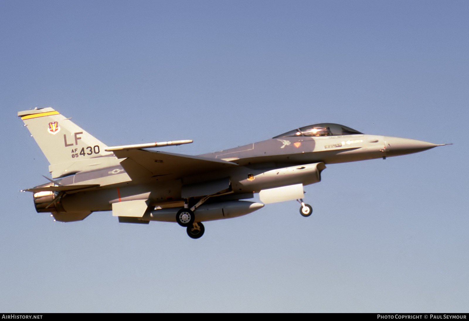 Aircraft Photo of 85-1430 | General Dynamics F-16C Fighting Falcon | USA - Air Force | AirHistory.net #784801