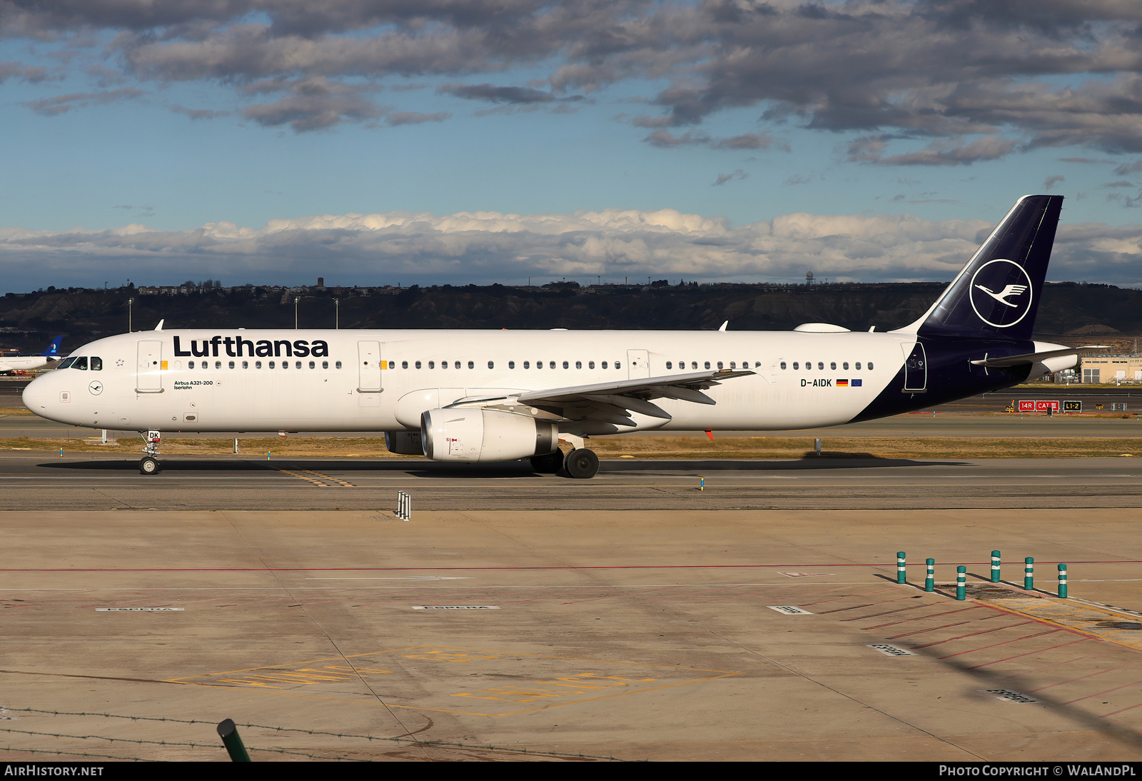 Aircraft Photo of D-AIDK | Airbus A321-231 | Lufthansa | AirHistory.net #784805