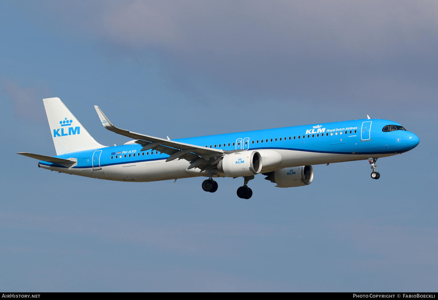 Aircraft Photo of PH-AXD | Airbus A321-252NX | KLM - Koninklijke Luchtvaart Maatschappij | AirHistory.net #784806