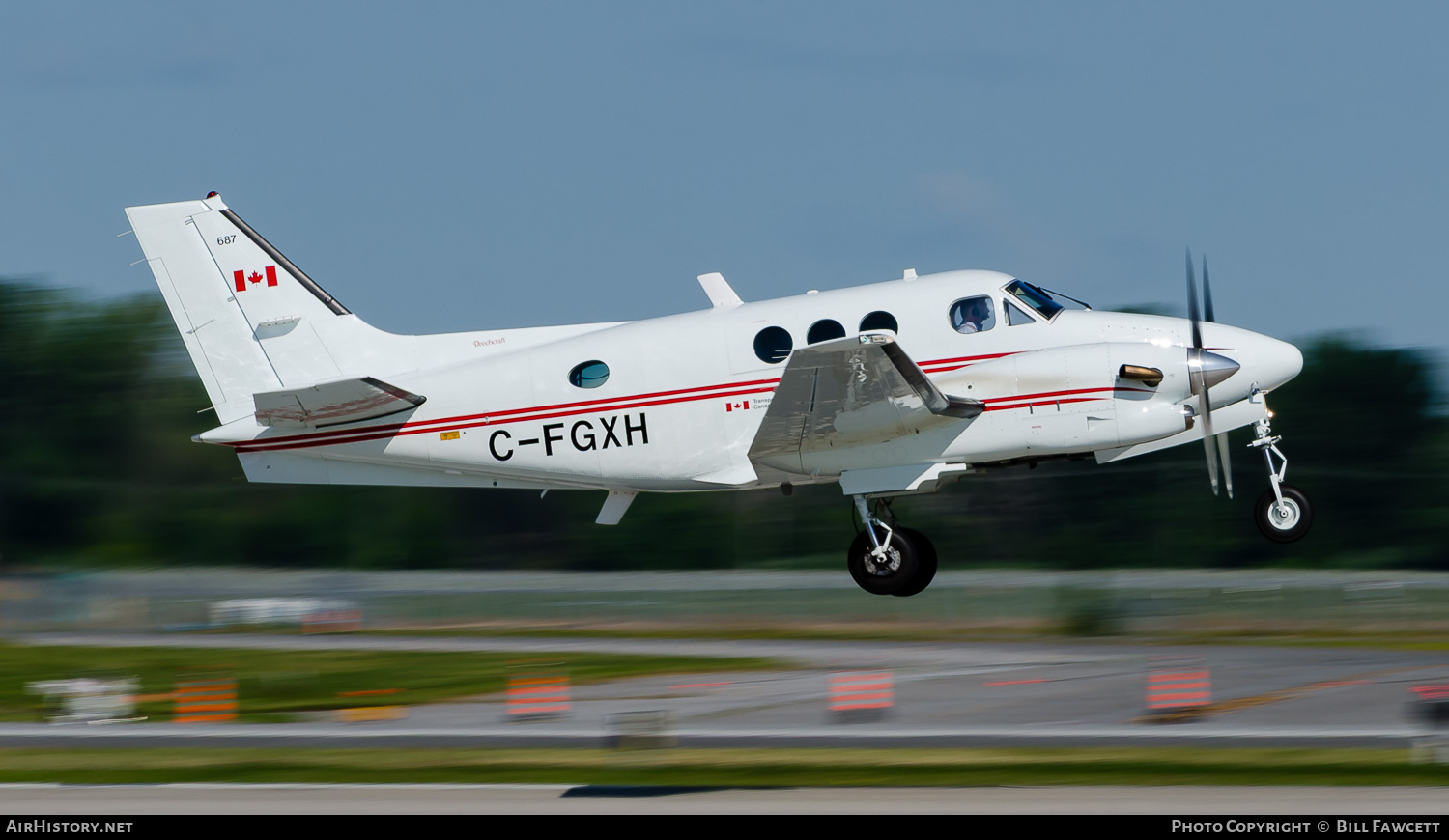 Aircraft Photo of C-FGXH | Beech C90A King Air | Transport Canada | AirHistory.net #784828