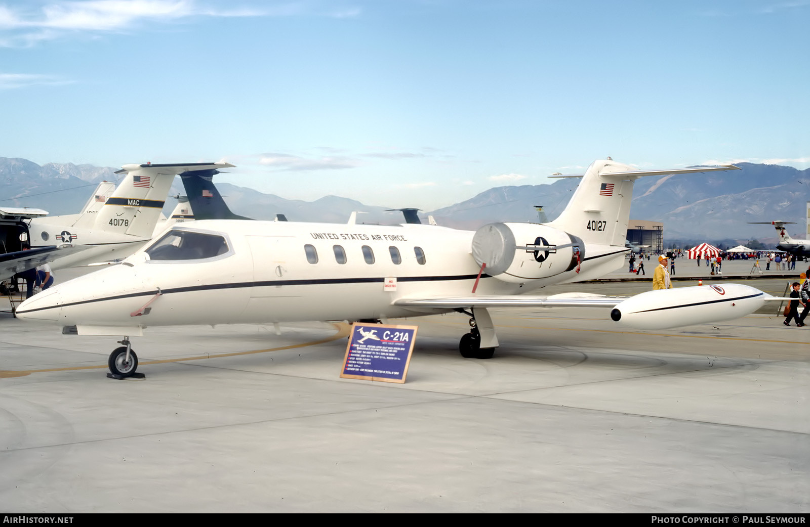 Aircraft Photo of 84-0127 / 40127 | Gates Learjet C-21A (35A) | USA - Air Force | AirHistory.net #784848