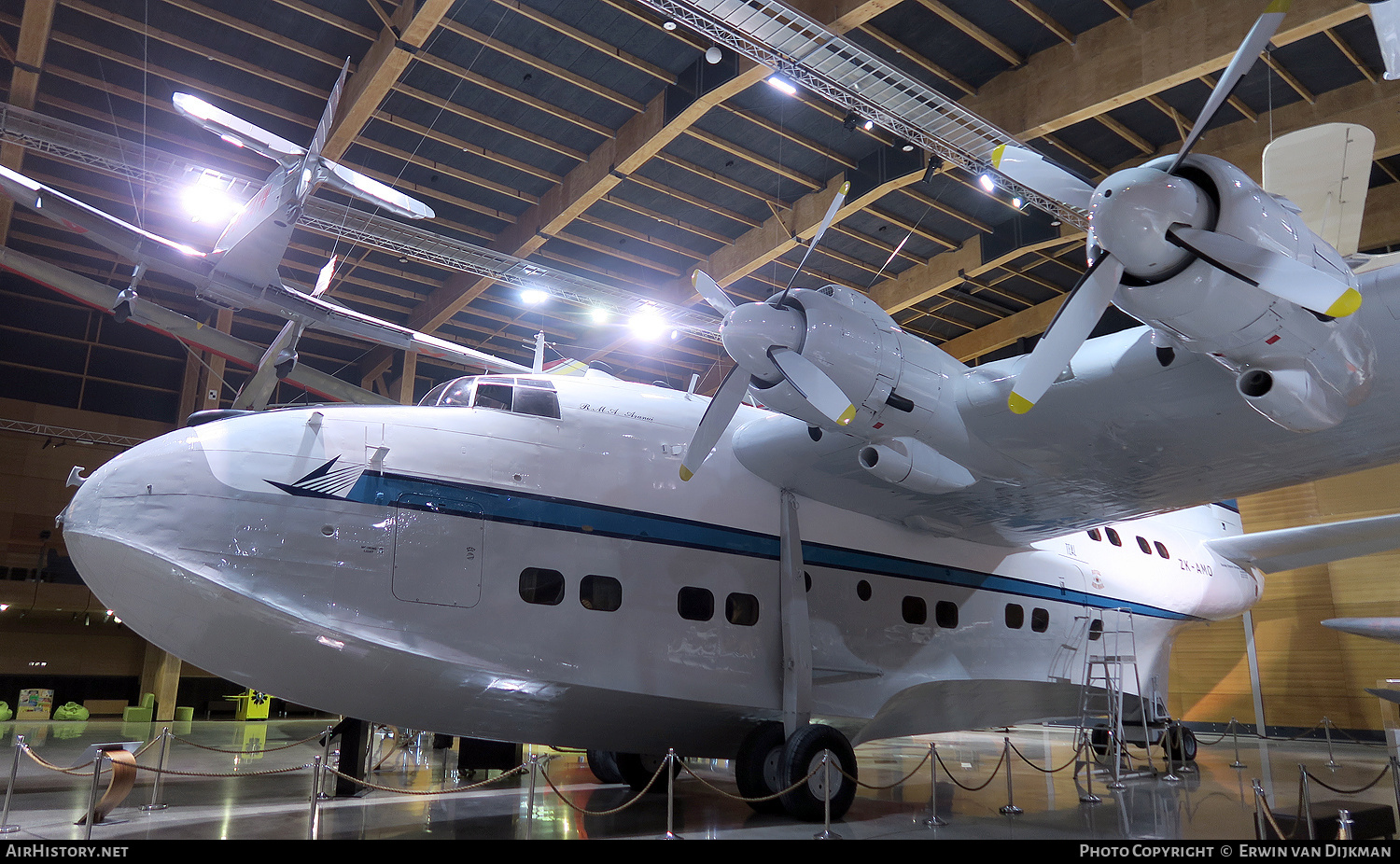 Aircraft Photo of ZK-AMO | Short S.45 Solent 4 | TEAL - Tasman Empire Airways | AirHistory.net #784856