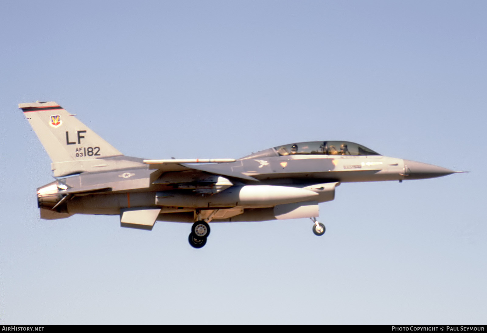 Aircraft Photo of 83-1182 / AF83-182 | Lockheed Martin F-16D Fighting Falcon | USA - Air Force | AirHistory.net #784859