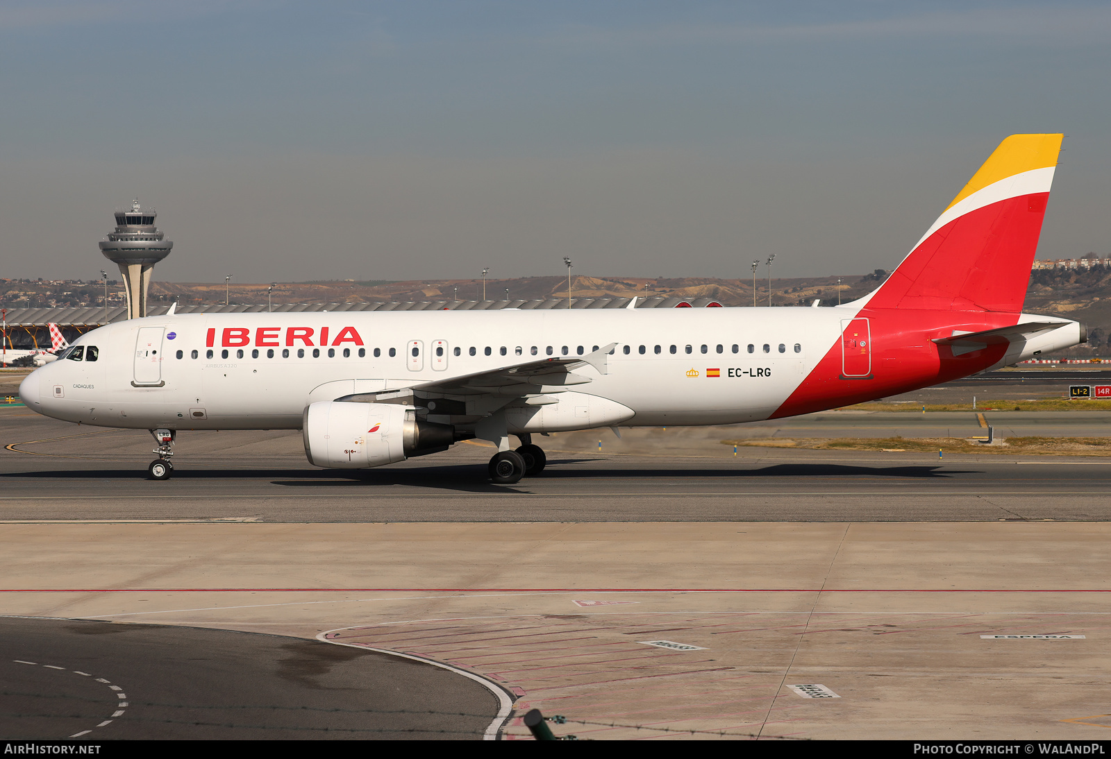 Aircraft Photo of EC-LRG | Airbus A320-214 | Iberia | AirHistory.net #784862