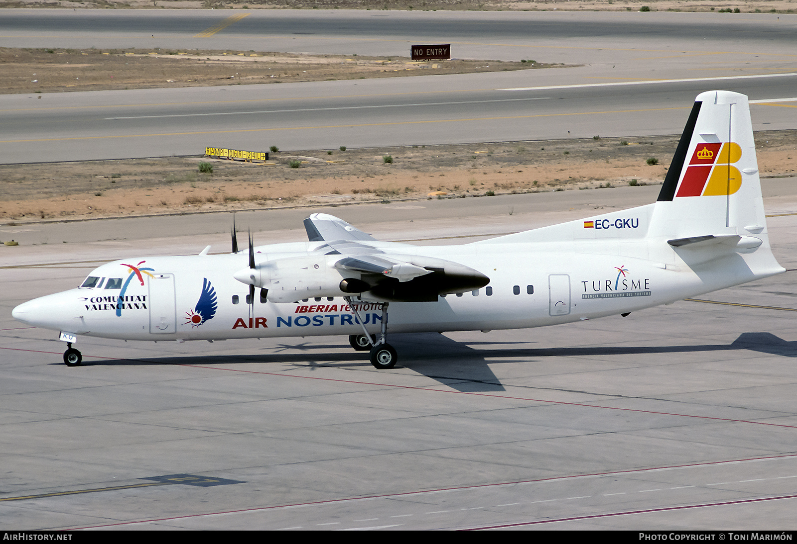 Aircraft Photo of EC-GKU | Fokker 50 | Iberia Regional | AirHistory.net #784873