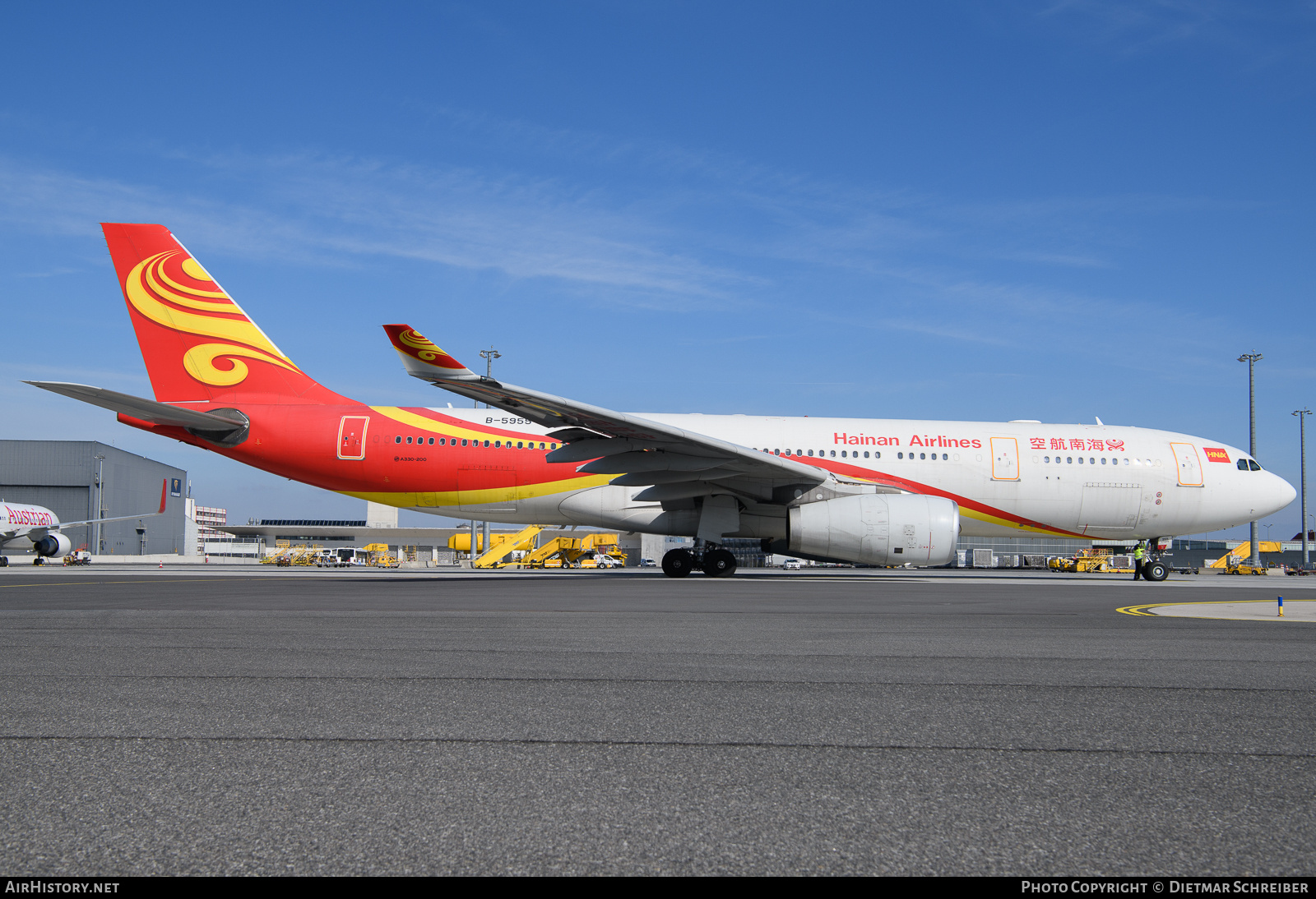 Aircraft Photo of B-5955 | Airbus A330-243 | Hainan Airlines | AirHistory.net #784881