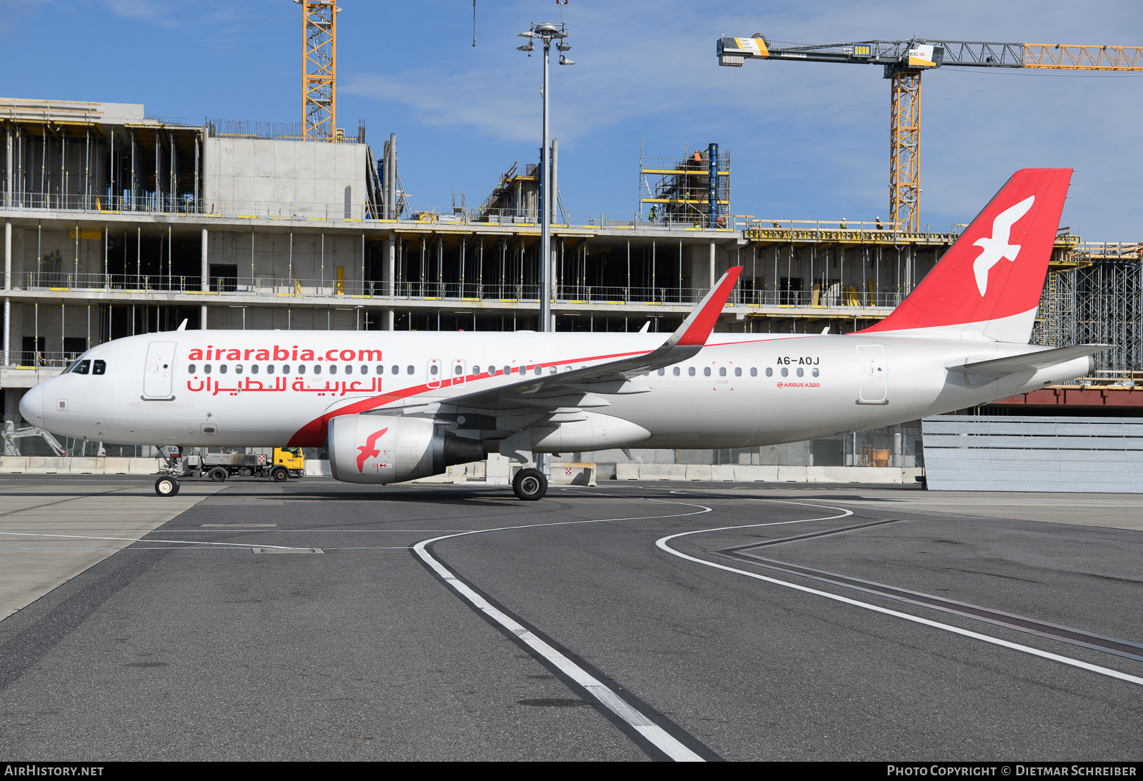 Aircraft Photo of A6-AOJ | Airbus A320-214 | AirHistory.net #784891