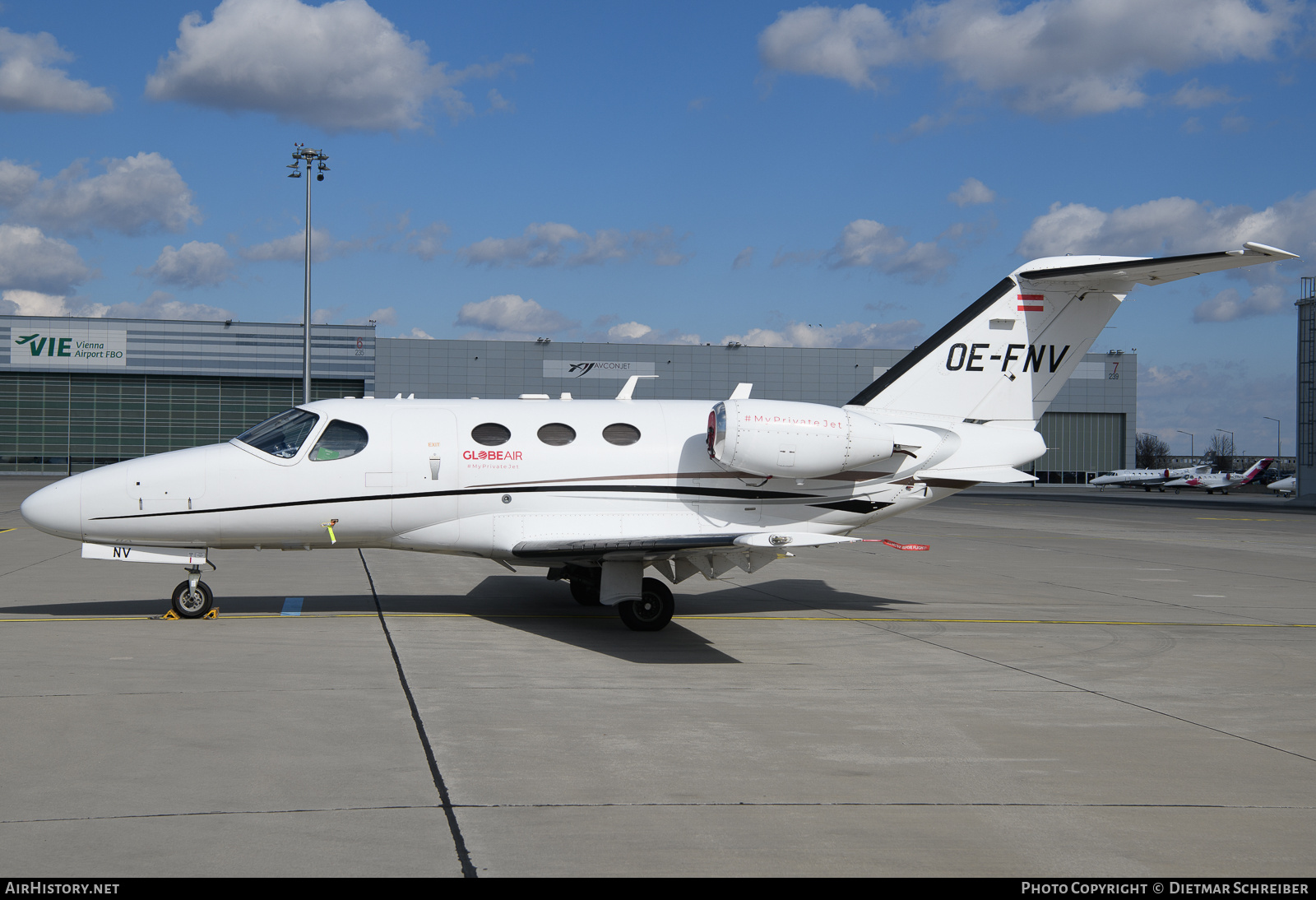 Aircraft Photo of OE-FNV | Cessna 510 Citation Mustang | GlobeAir | AirHistory.net #784896