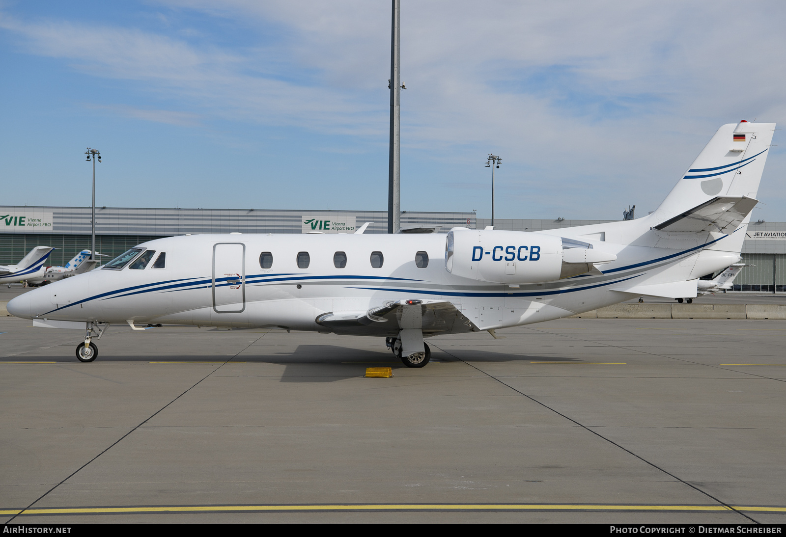 Aircraft Photo of D-CSCB | Cessna 560XL Citation XLS+ | Silver Cloud Air | AirHistory.net #784923