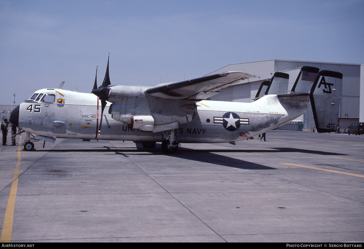 Aircraft Photo of 162178 | Grumman C-2A Greyhound | USA - Navy | AirHistory.net #784931