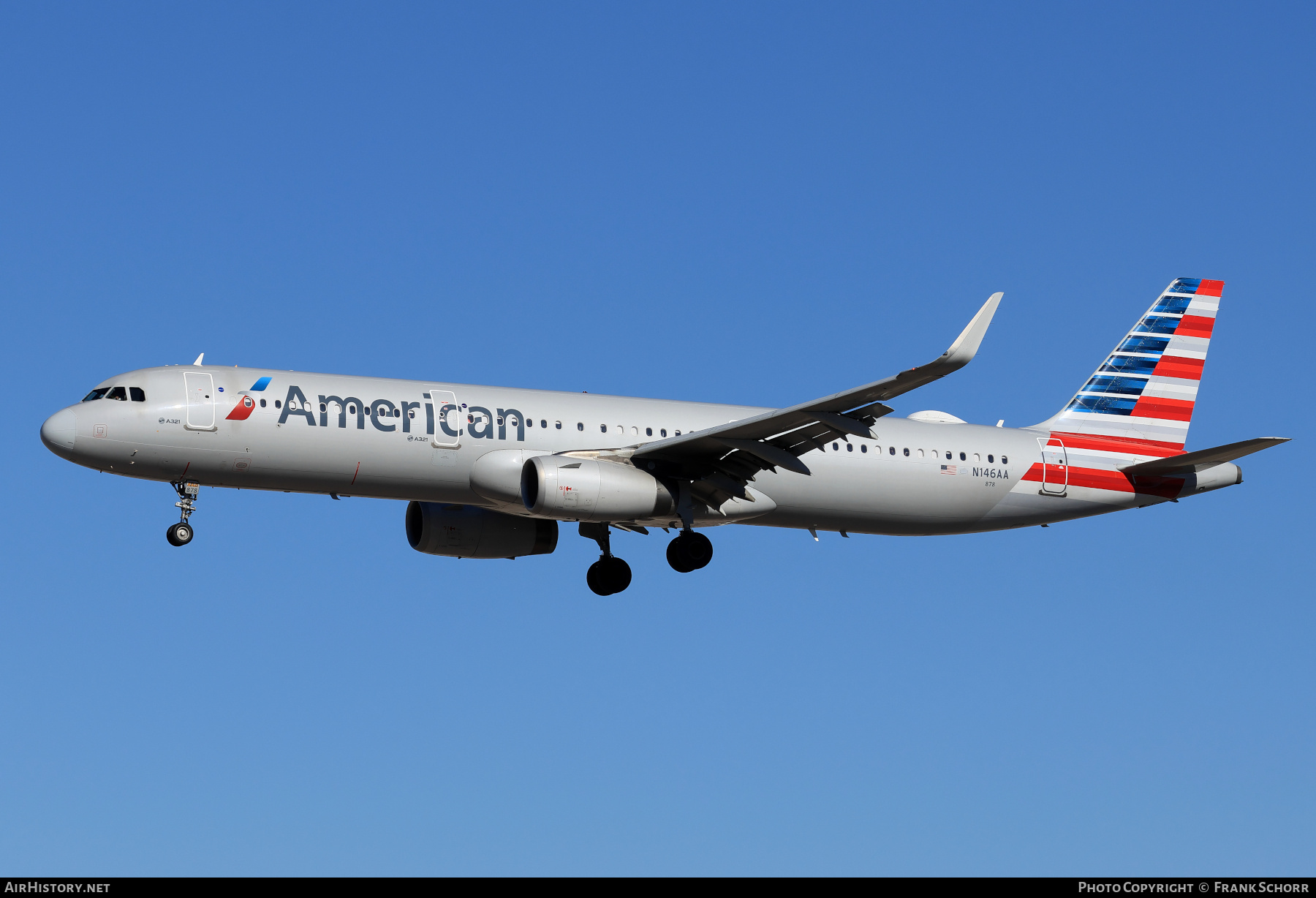 Aircraft Photo of N146AA | Airbus A321-231 | American Airlines | AirHistory.net #784933