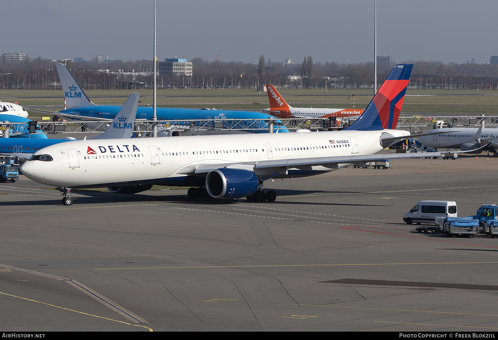 Aircraft Photo of N430DX | Airbus A330-941N | Delta Air Lines | AirHistory.net #784958