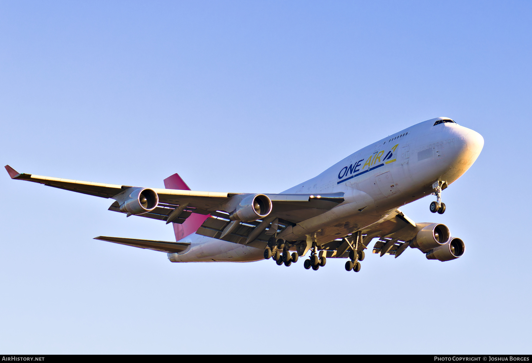 Aircraft Photo of G-UNET | Boeing 747-433(BDSF) | One Air | AirHistory.net #784982