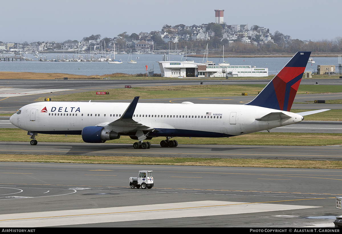 Aircraft Photo of N180DN | Boeing 767-332/ER | Delta Air Lines | AirHistory.net #784988