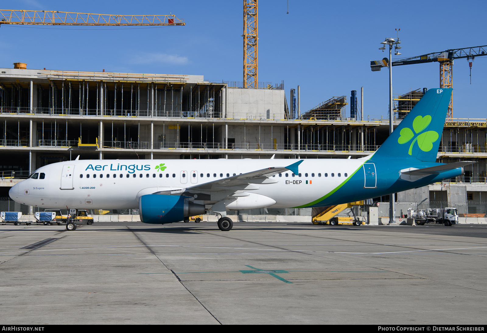 Aircraft Photo of EI-DEP | Airbus A320-214 | Aer Lingus | AirHistory.net #784994