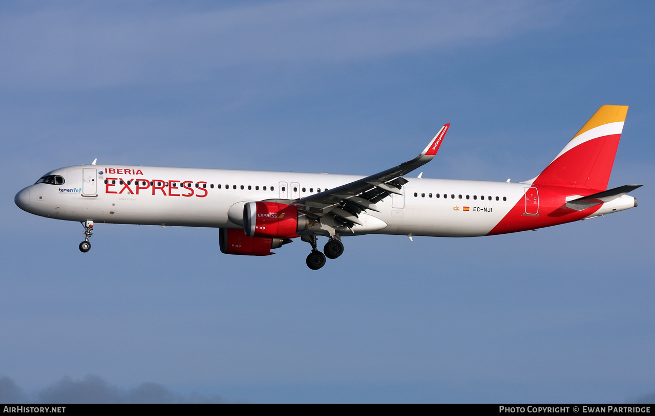 Aircraft Photo of EC-NJI | Airbus A321-251NX | Iberia Express | AirHistory.net #785021