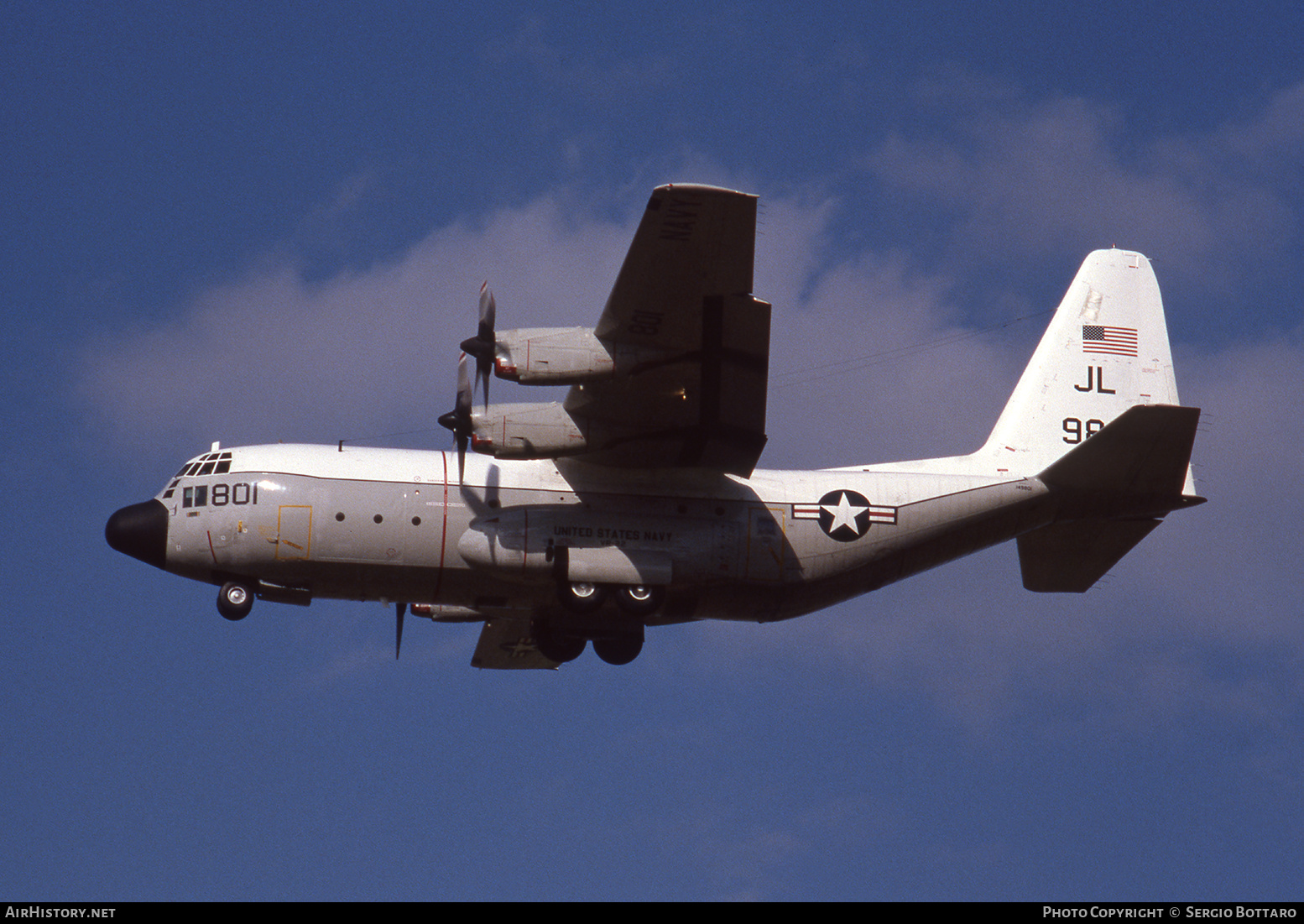 Aircraft Photo of 149801 / 9801 | Lockheed C-130F Hercules | USA - Navy | AirHistory.net #785025