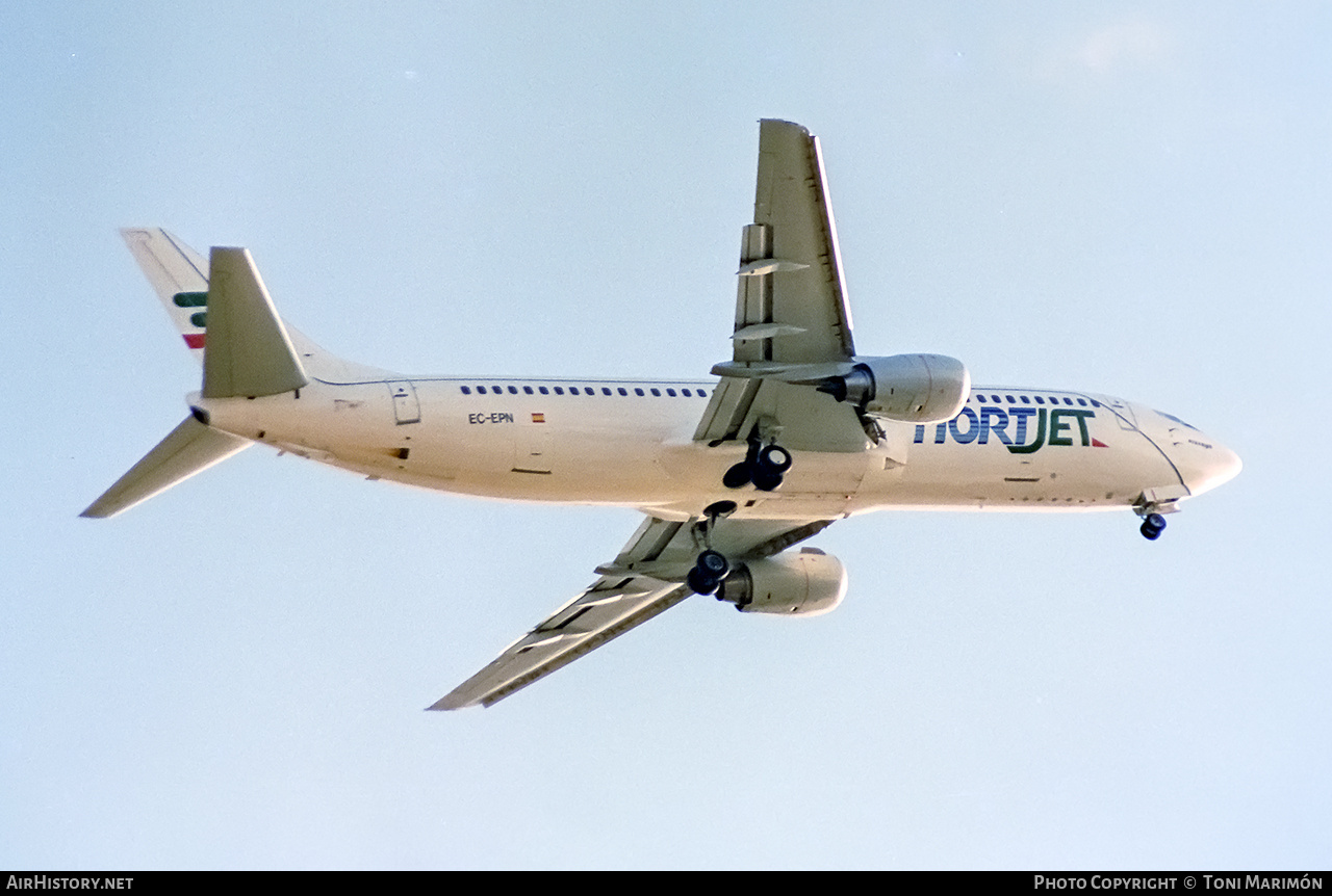 Aircraft Photo of EC-EPN | Boeing 737-4Y0 | Nortjet | AirHistory.net #785045