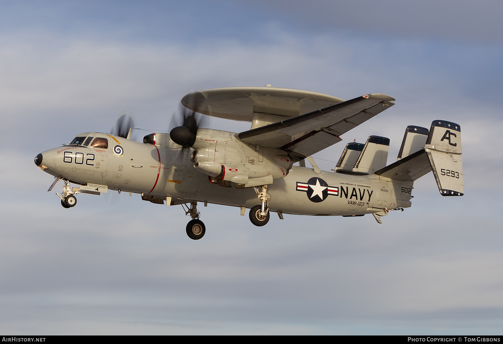 Aircraft Photo of 165293 | Grumman E-2C Hawkeye | USA - Navy | AirHistory.net #785053