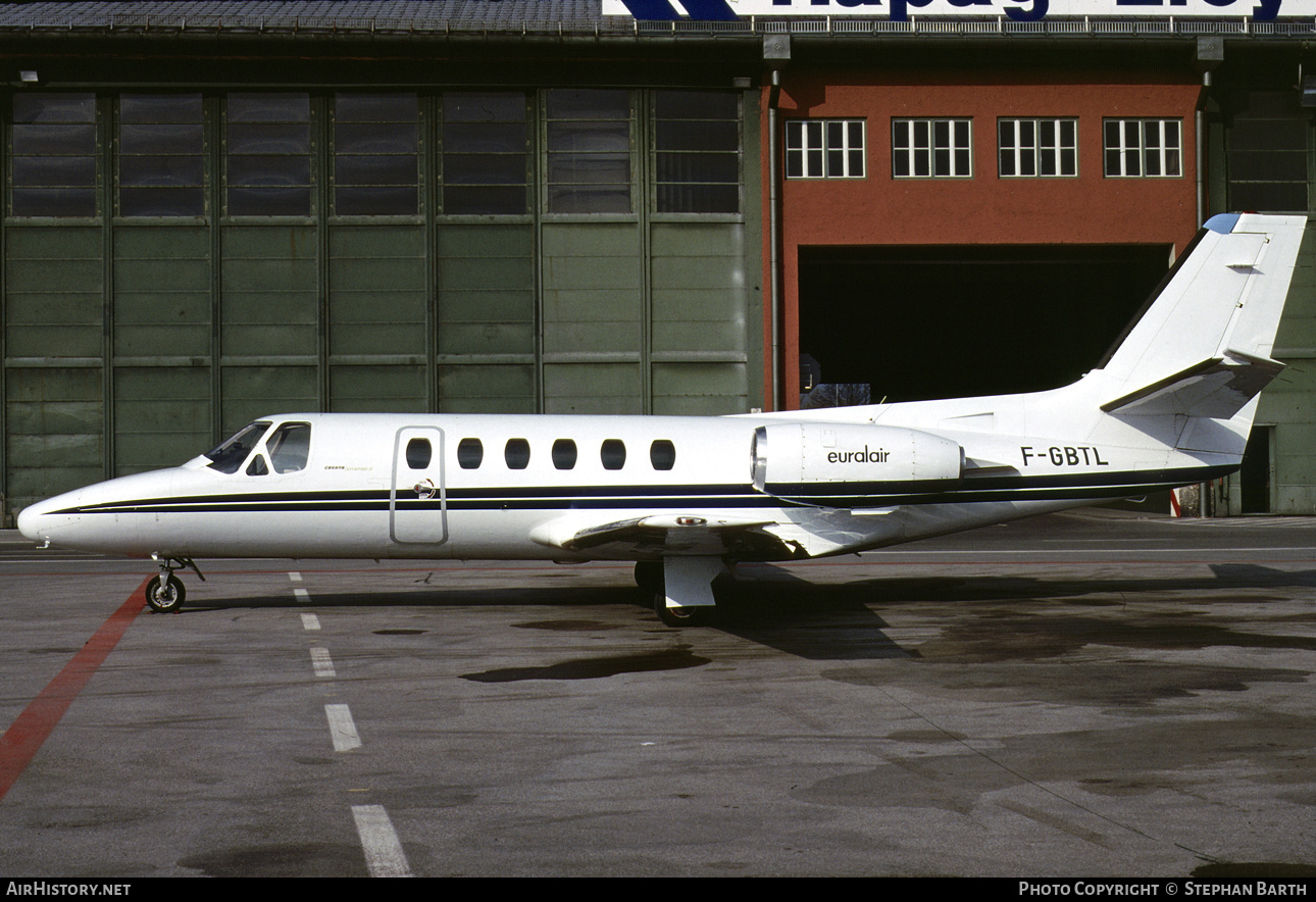 Aircraft Photo of F-GBTL | Cessna 550 Citation II | Euralair | AirHistory.net #785055