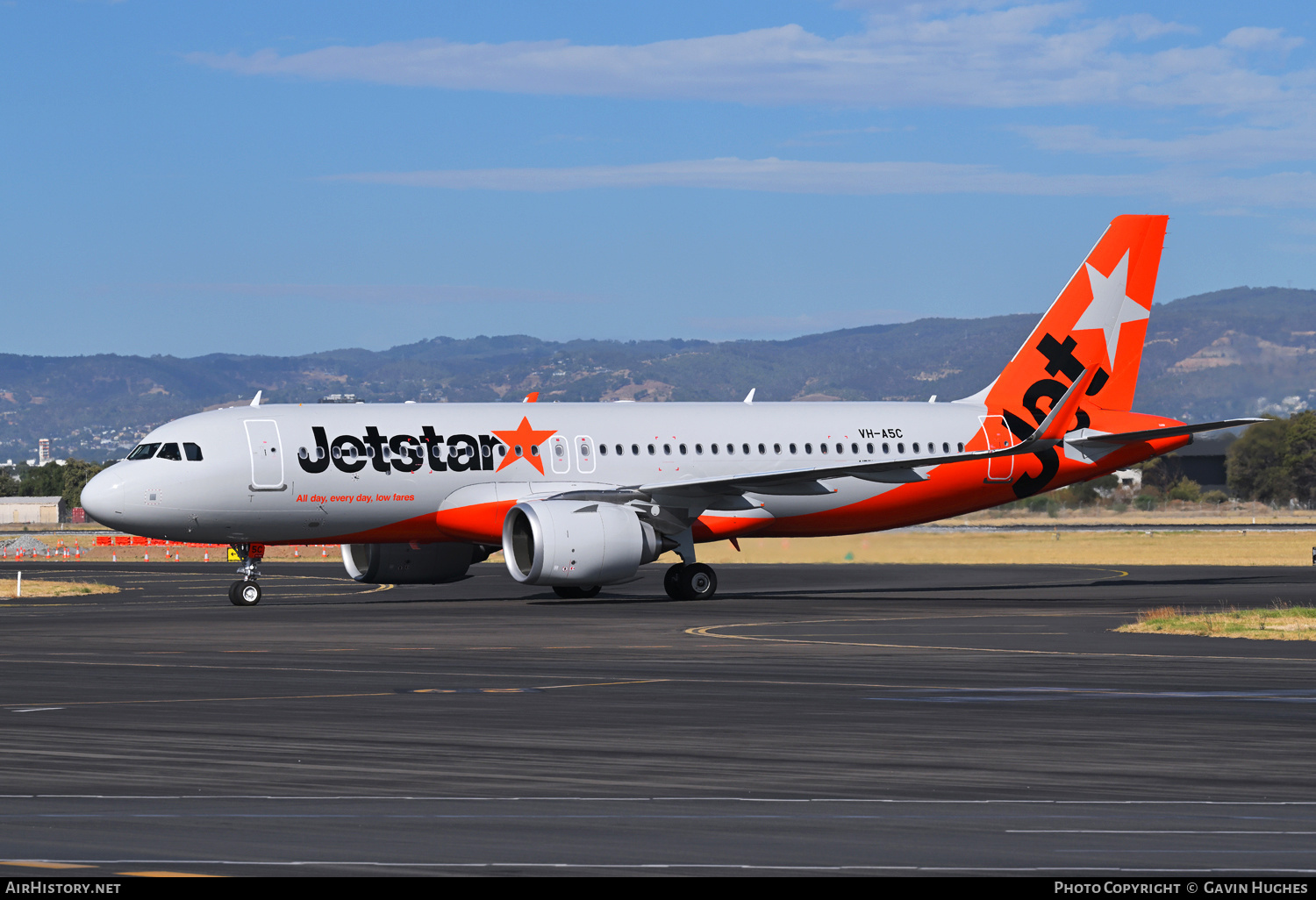 Aircraft Photo of VH-A5C | Airbus A320-251N | Jetstar Airways | AirHistory.net #785068