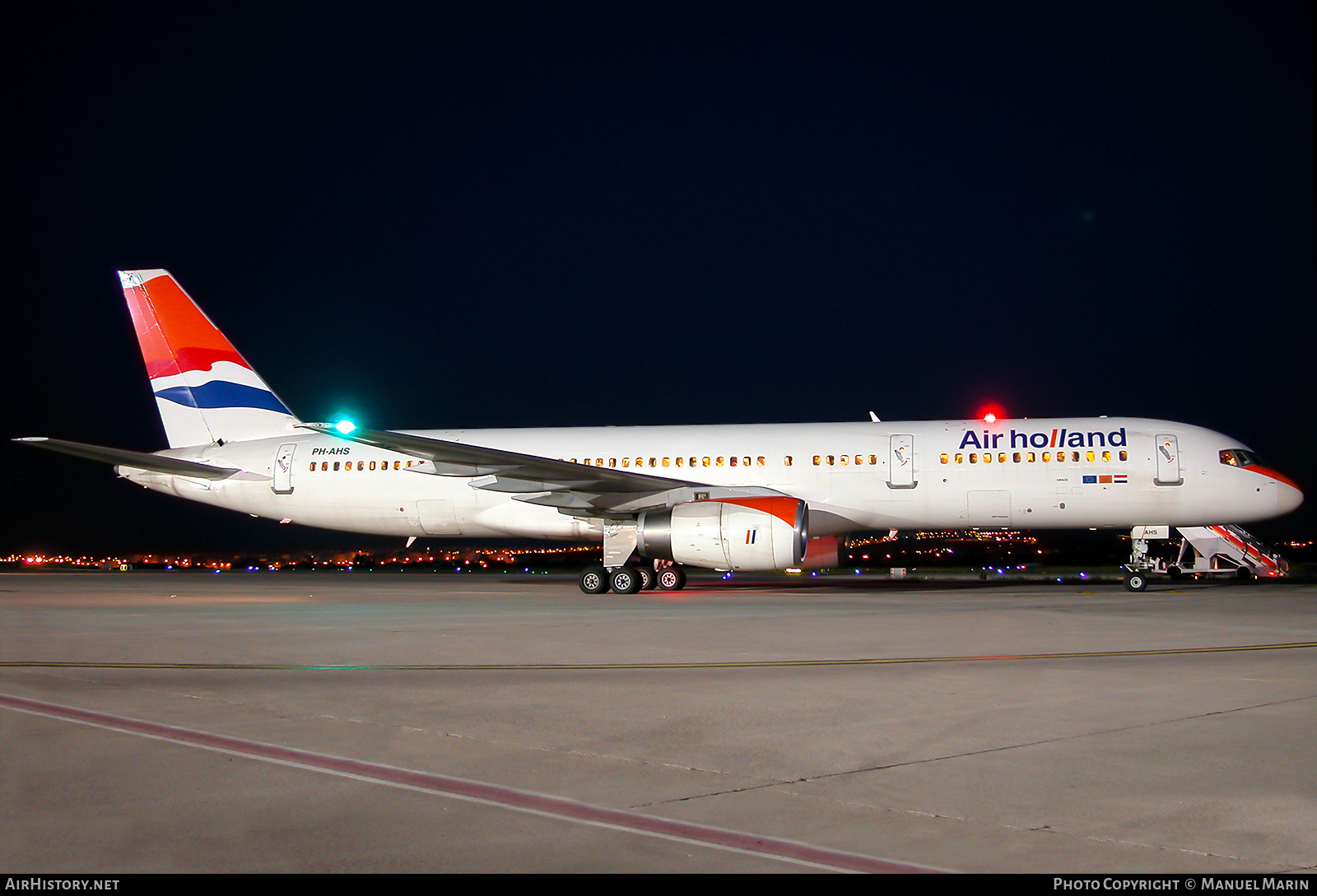 Aircraft Photo of PH-AHS | Boeing 757-28A | Air Holland | AirHistory.net #785071