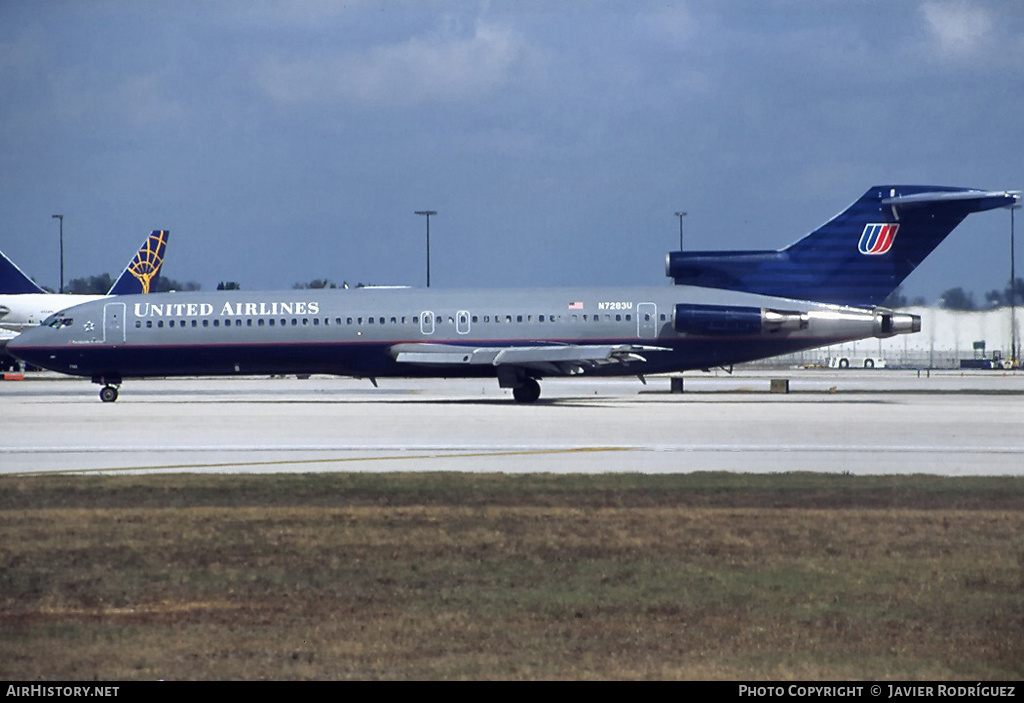Aircraft Photo of N7283U | Boeing 727-222 | United Airlines | AirHistory.net #785075