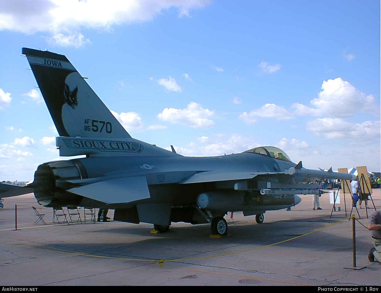 Aircraft Photo of 85-1570 / AF85-570 | General Dynamics F-16C Fighting Falcon | USA - Air Force | AirHistory.net #785078