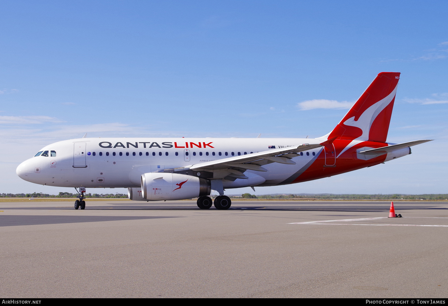 Aircraft Photo of VH-8NQ | Airbus A319-132 | QantasLink | AirHistory.net #785082
