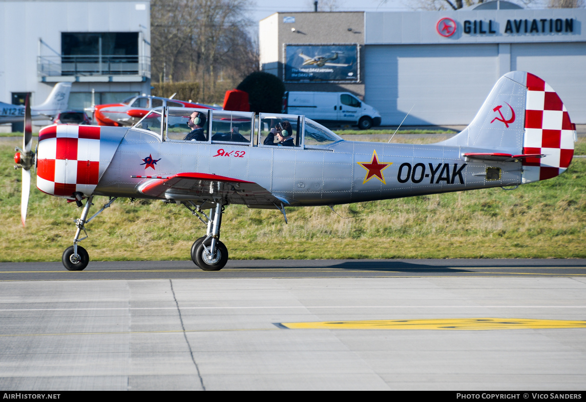 Aircraft Photo of OO-YAK | Yakovlev Yak-52 | Soviet Union - Air Force | AirHistory.net #785087