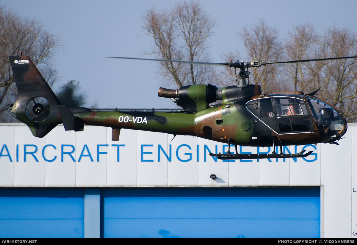 Aircraft Photo of OO-VDA | Aerospatiale SA-342M Gazelle | France - Army | AirHistory.net #785108