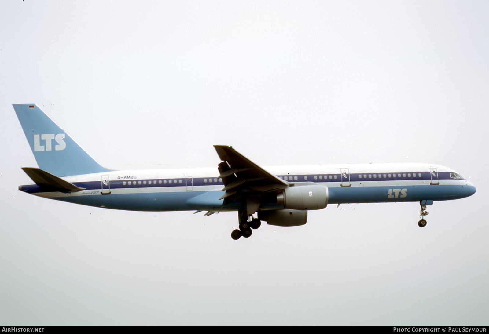 Aircraft Photo of D-AMUS | Boeing 757-2G5 | LTS - Lufttransport Süd | AirHistory.net #785133