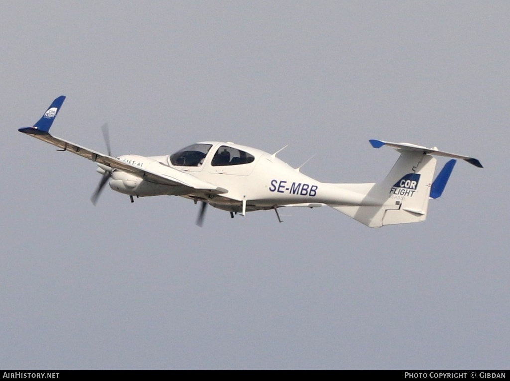 Aircraft Photo of SE-MBB | Diamond DA42 Twin Star | Cor Flight School | AirHistory.net #785139
