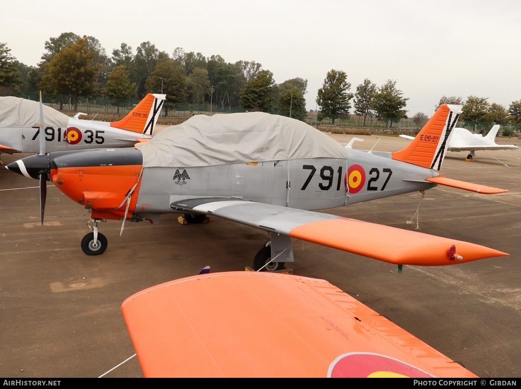 Aircraft Photo of E.26-27 | CASA T-35C Tamiz (ECH-51) | Spain - Air Force | AirHistory.net #785154