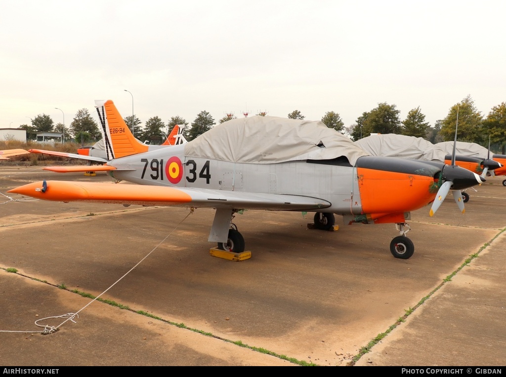 Aircraft Photo of E.26-34 | CASA T-35C Tamiz (ECH-51) | Spain - Air Force | AirHistory.net #785156