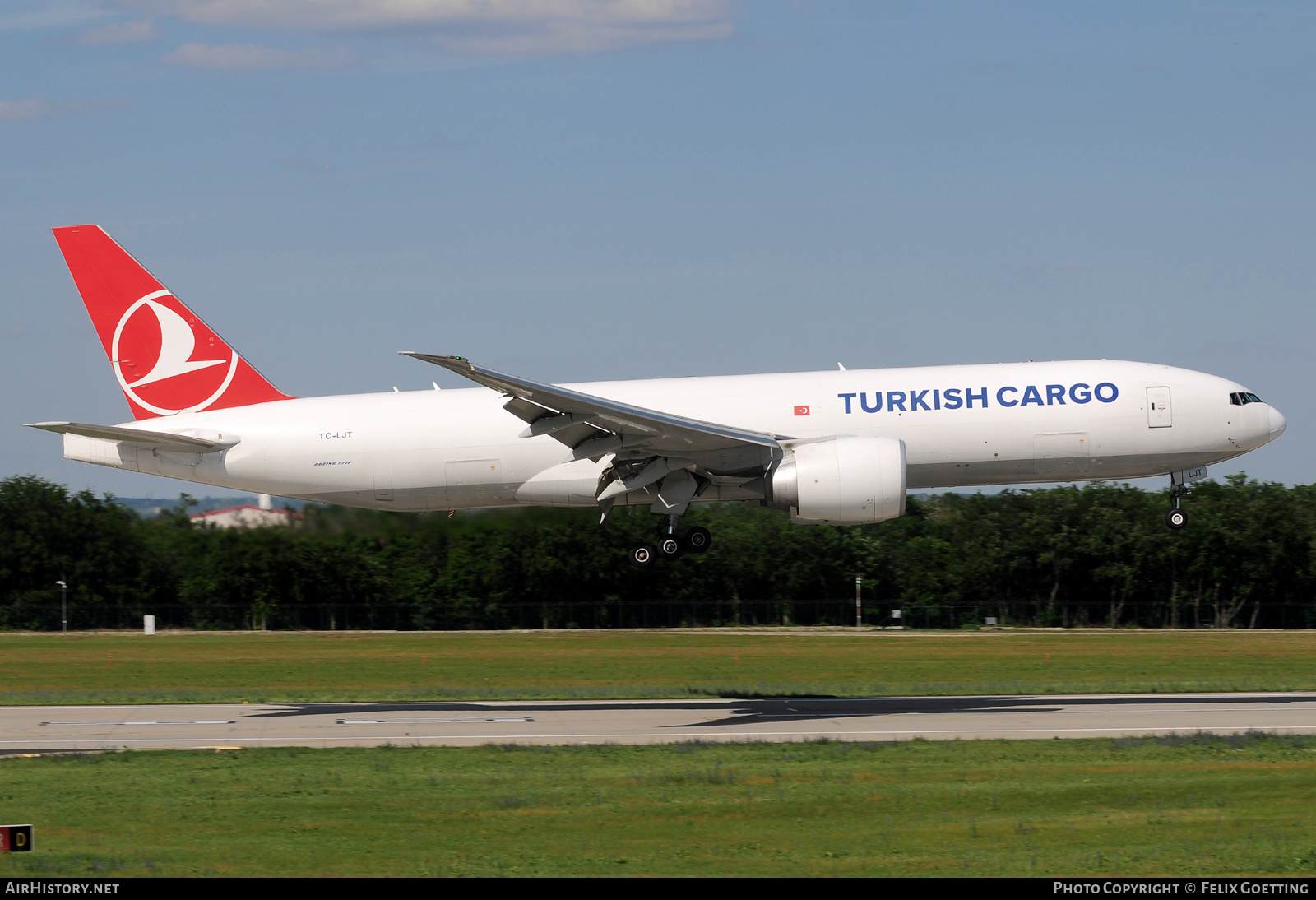 Aircraft Photo of TC-LJT | Boeing 777-F | Turkish Airlines Cargo | AirHistory.net #785177