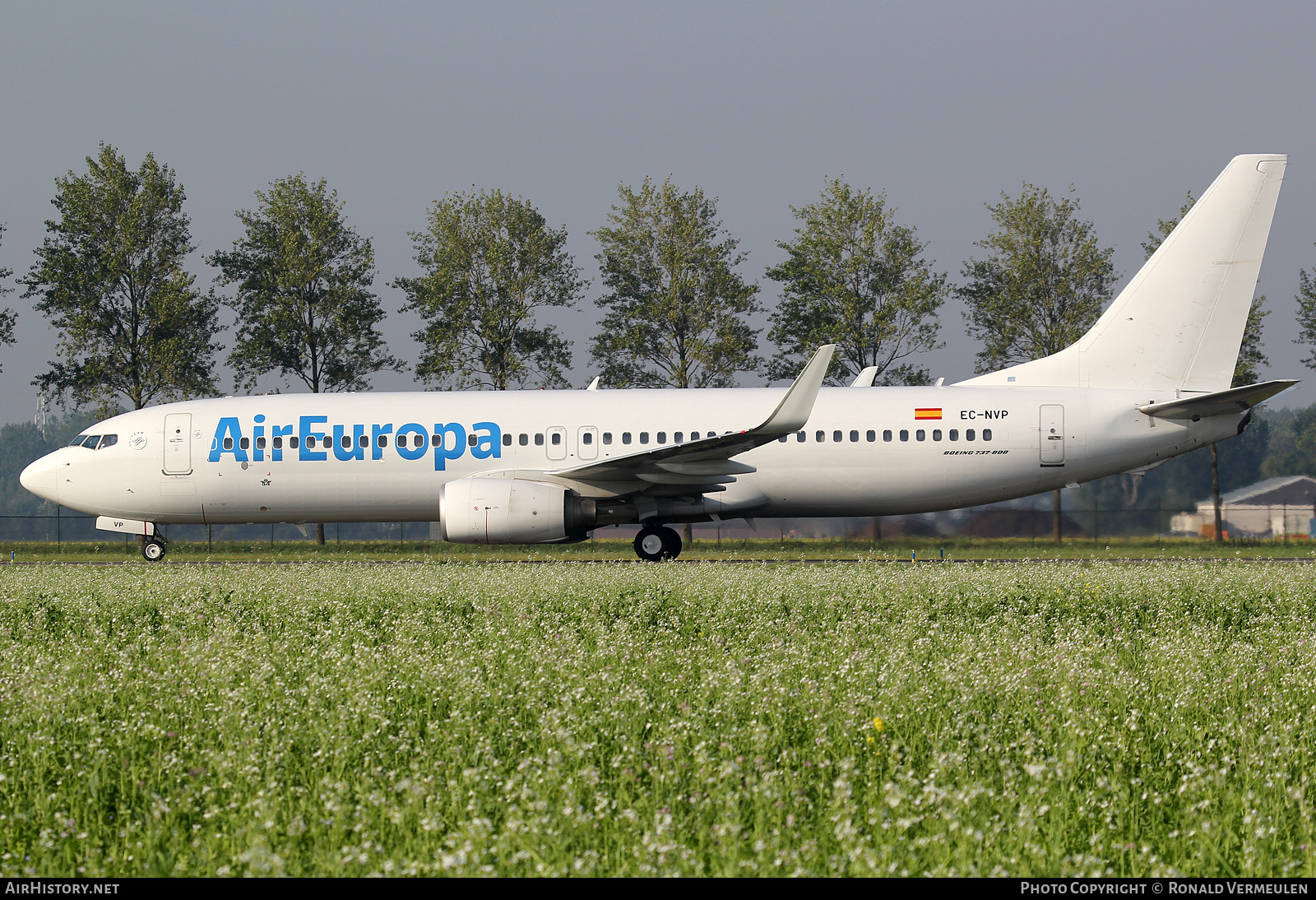 Aircraft Photo of EC-NVP | Boeing 737-8AS | AirHistory.net #785187