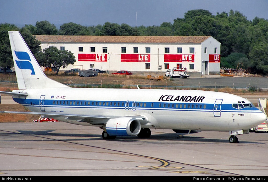 Aircraft Photo of TF-FIC | Boeing 737-408 | Icelandair | AirHistory.net #785207