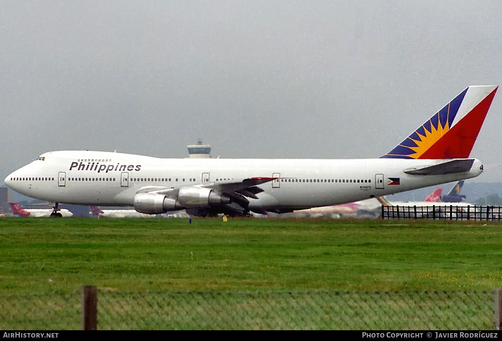 Aircraft Photo of N744PR | Boeing 747-2F6B | Philippine Airlines | AirHistory.net #785208