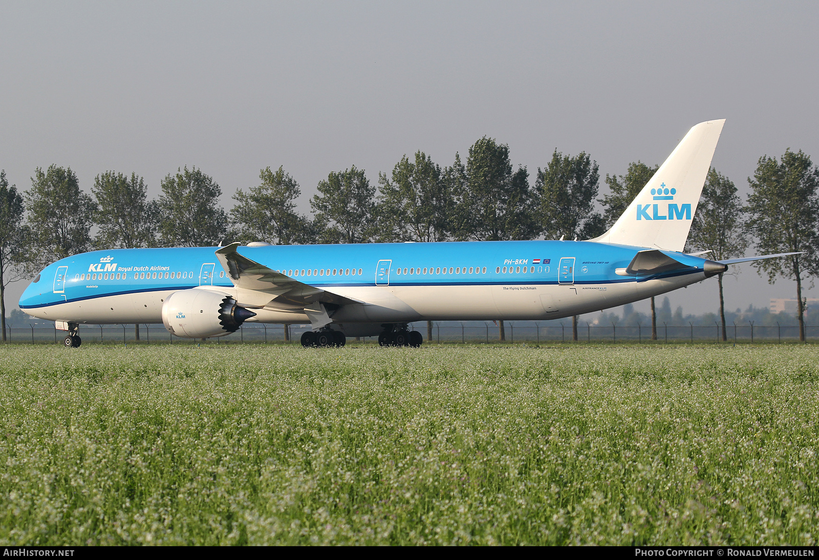 Aircraft Photo of PH-BKM | Boeing 787-10 Dreamliner | KLM - Royal Dutch Airlines | AirHistory.net #785216