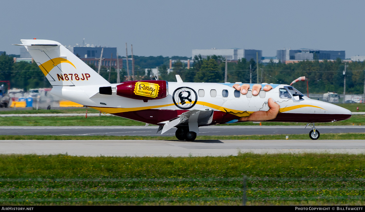 Aircraft Photo of N878JP | Cessna 525A CitationJet CJ2+ | Ripley Entertainment | AirHistory.net #785224