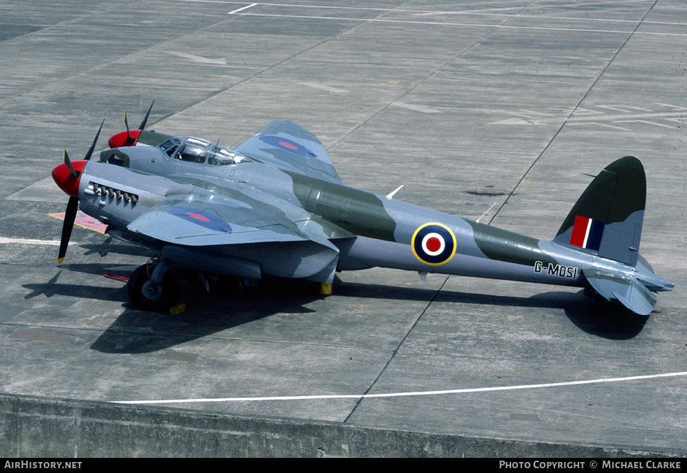 Aircraft Photo of G-MOSI | De Havilland D.H. 98 Mosquito TT35 | UK - Air Force | AirHistory.net #785257
