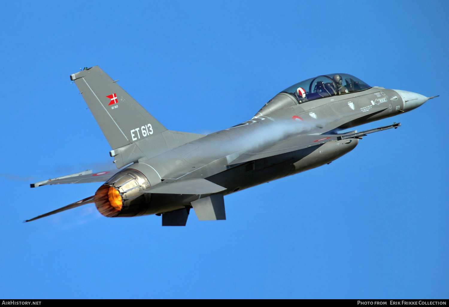 Aircraft Photo of ET-613 | General Dynamics F-16BM Fighting Falcon | Denmark - Air Force | AirHistory.net #785263