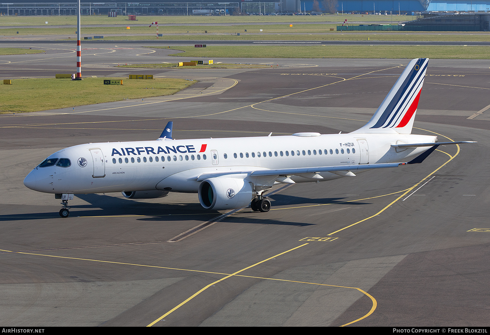 Aircraft Photo of F-HZUI | Airbus A220-371 (BD-500-1A11) | Air France | AirHistory.net #785274