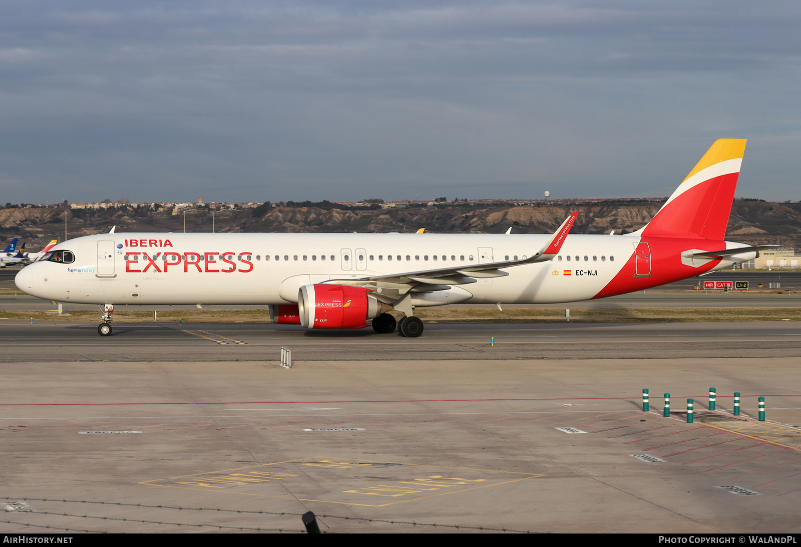 Aircraft Photo of EC-NJI | Airbus A321-251NX | Iberia Express | AirHistory.net #785283