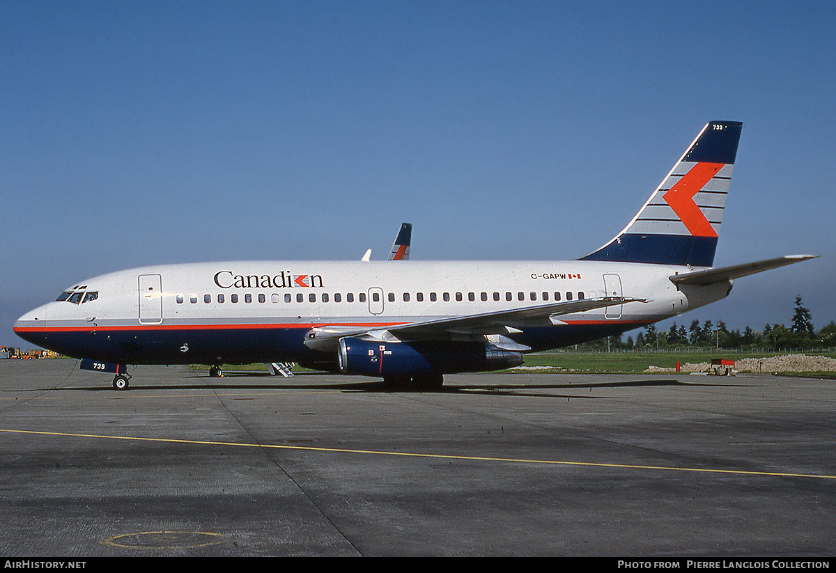 Aircraft Photo of C-GAPW | Boeing 737-275 | AirHistory.net #785302