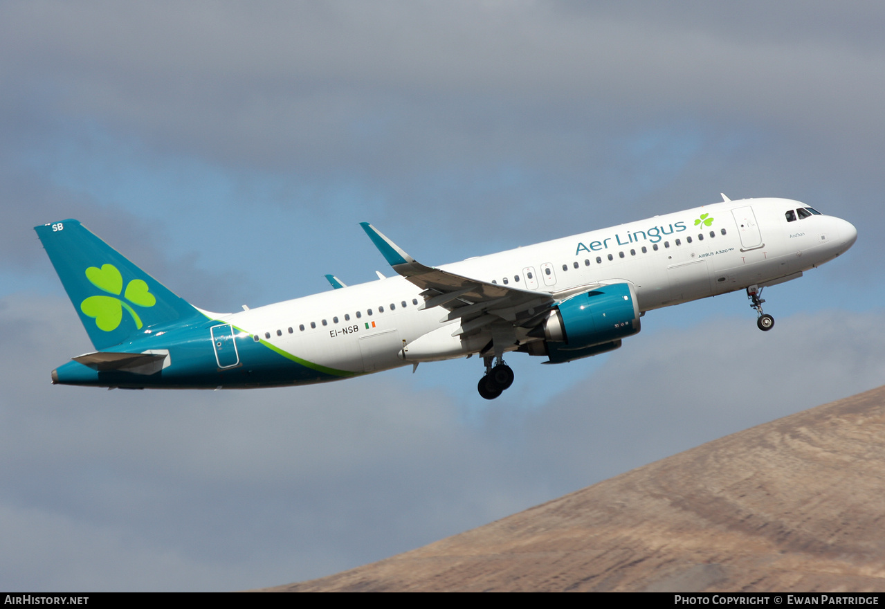Aircraft Photo of EI-NSB | Airbus A320-251N | Aer Lingus | AirHistory.net #785312