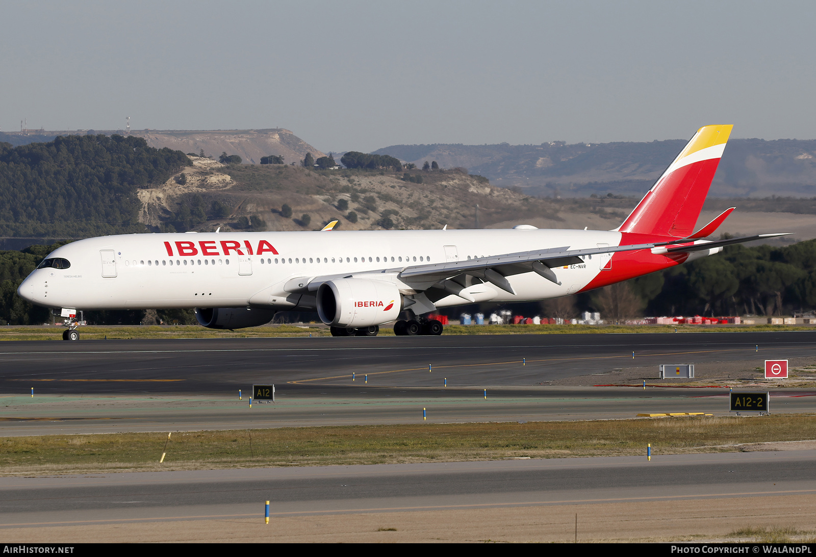 Aircraft Photo of EC-NVR | Airbus A350-941 | Iberia | AirHistory.net #785319